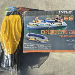 Explorer Pro 200 Two-Person Boat.