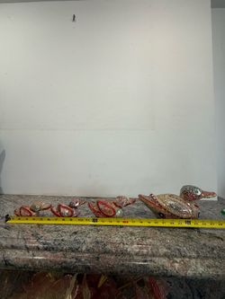 Rare Vintage "Duck Family" Mosaic Set from India (4 Pcs)