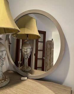 Pottery Barn 36” Round Mirror