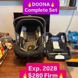 🔥  DOONA COMPLETE SET 🔥 $280 FIRM 🔥