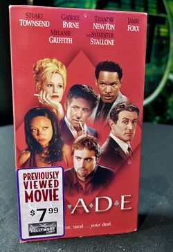 Shade - Stallone VHS