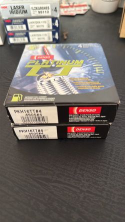 Denso platinum spark plugs PKH16TT