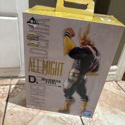 Ichiban Kuji My Hero Academia Figure ALL MIGHT Height 12.9 inch MASTERLISE