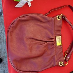 Marc By Marc Jacobs Red Leather Handbag