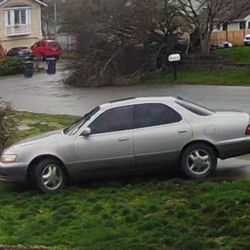 1996 Lexus ES300 Car starts but has bad transmission sold for parts AS IS . Drove great before that issue selling the whole car