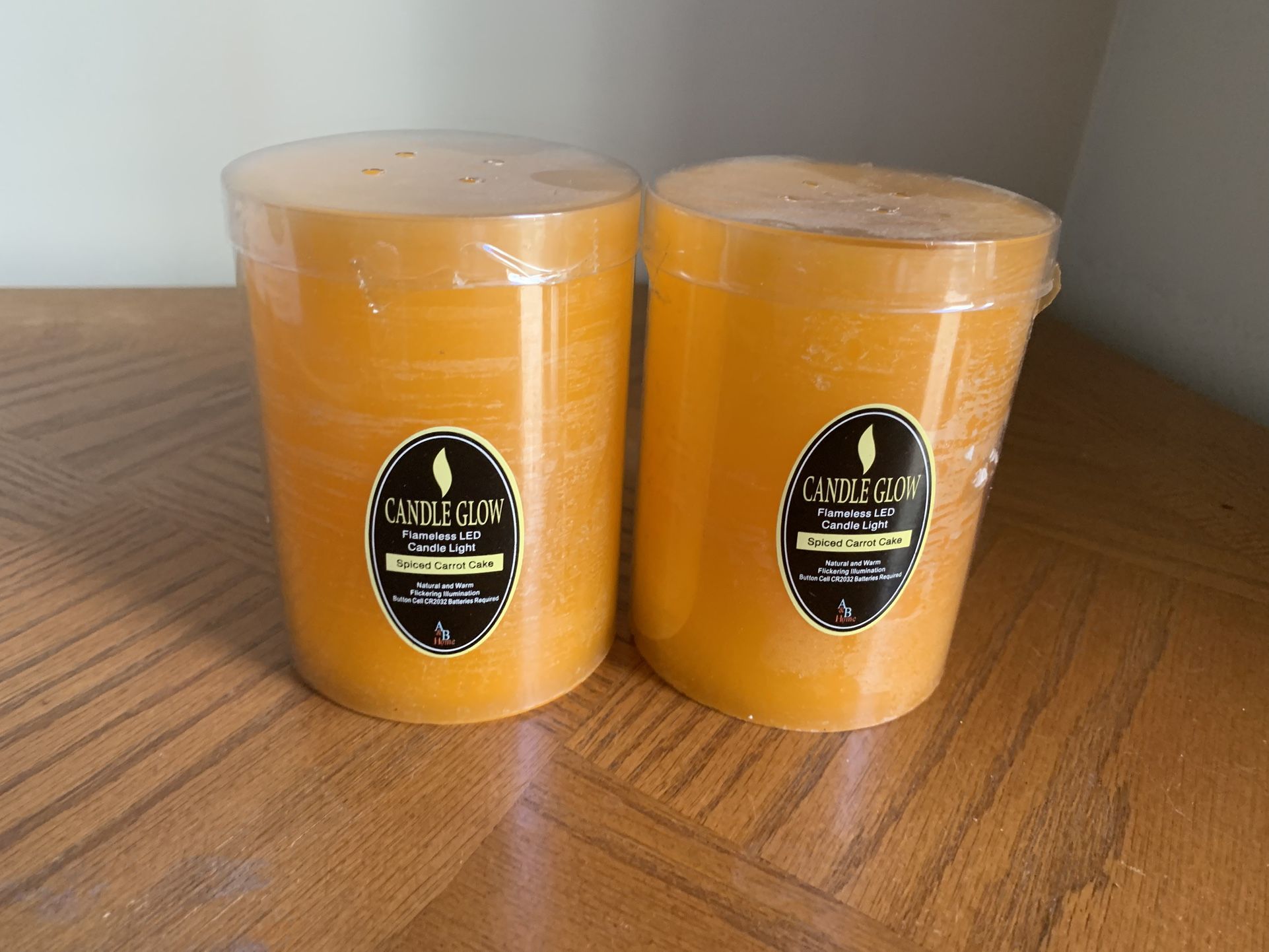 New Flameless LED Candle Light (set of 2)