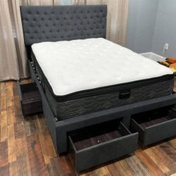 Excelente Cama Para Su Comodidad 