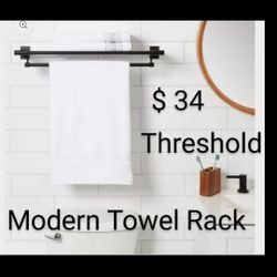 Brand New  Modern Towel Rack Threshold & Studio Mc Gee