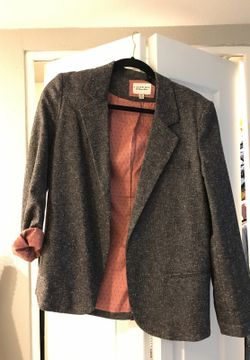 Forever 21 oversized grey blazer size Small