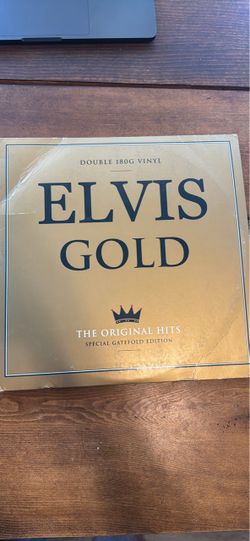 Elvis Gold The Original Hits Double Vinyl LP