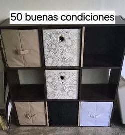 Cubo de 9 con 5 cajones (organizador