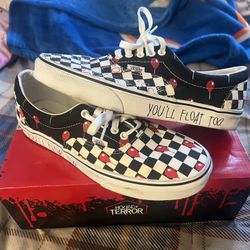Vans - Size 9.5 Mens - IT Pennywise