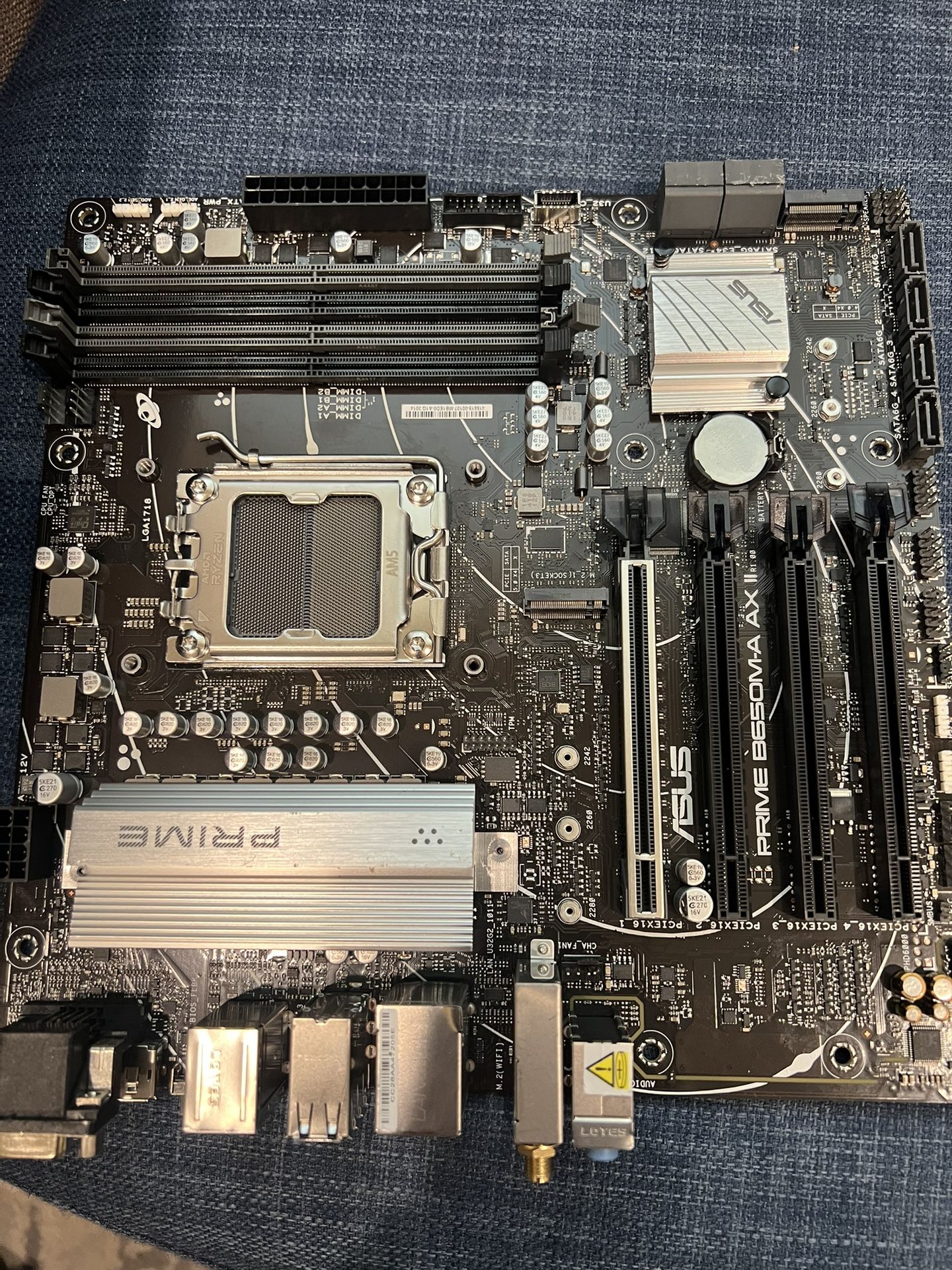 Prime B650M-A AX II With AM5 Socket