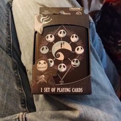 The Nightmare Before Christmas Playing Cards In Tin Box Brand New 