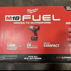 Milwaukee 1/2 impact Kit 