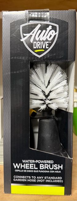 Auto Drive Water-Powered Wheel Brush