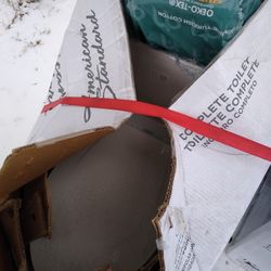 Two New Toilets With All The Hardware And Everything Works