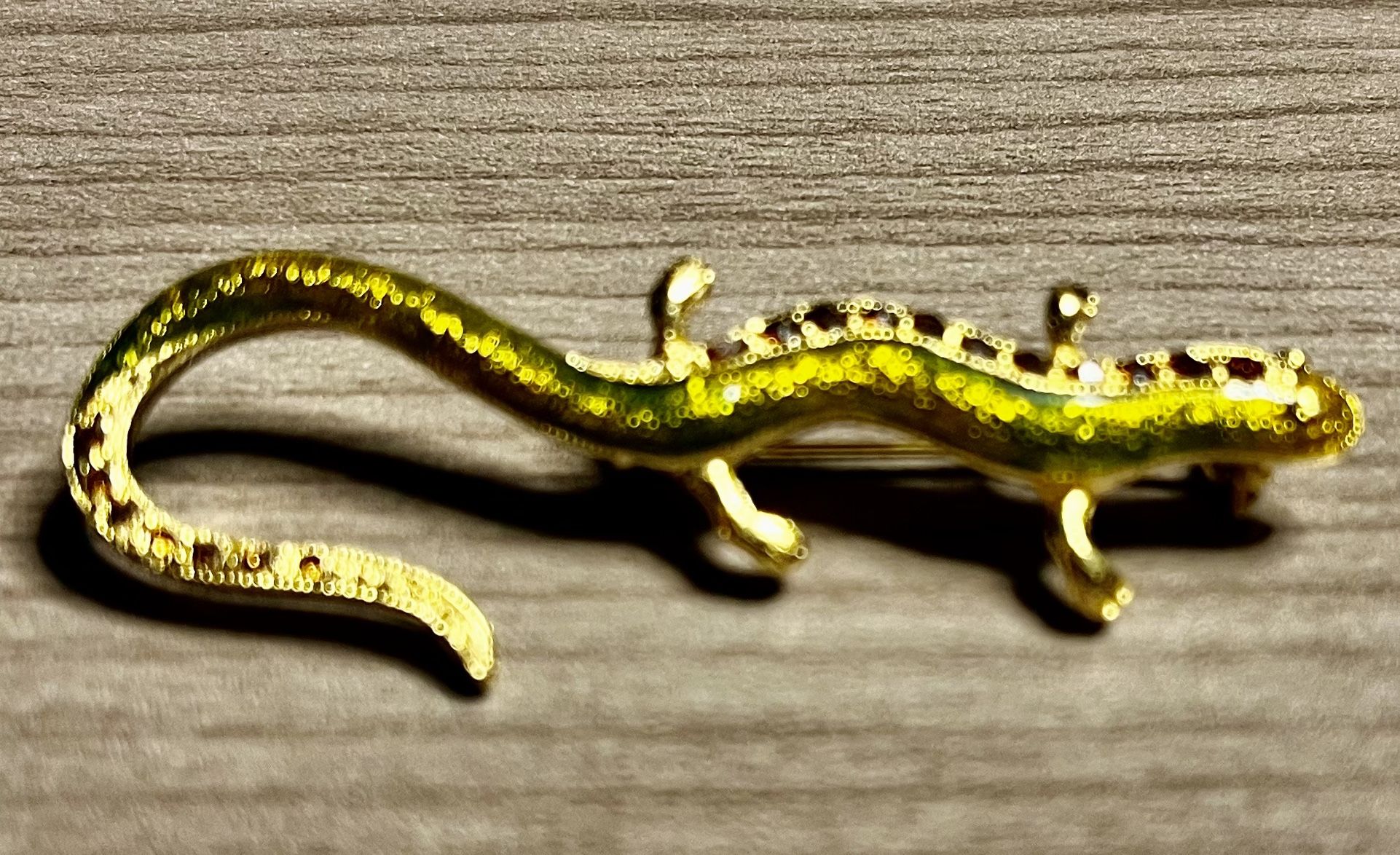 Vintage Lizard Brooch