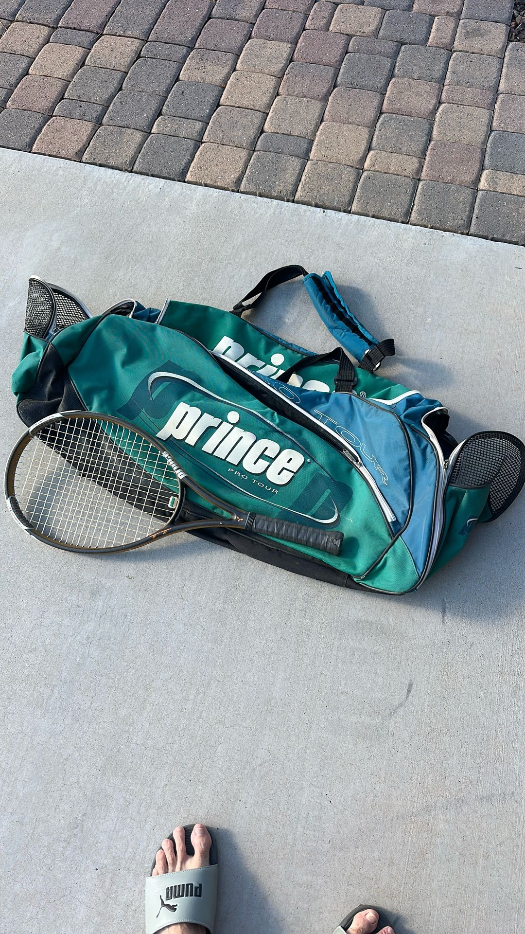 Prince Tennis Tour Bag, And Prince Attitude Racket For Sale