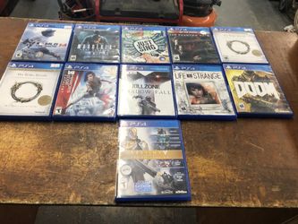 PS4 games