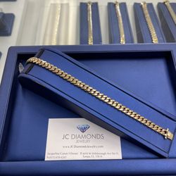 Bracelets 10k Solid  8,5 ‘’ Mm Wide 