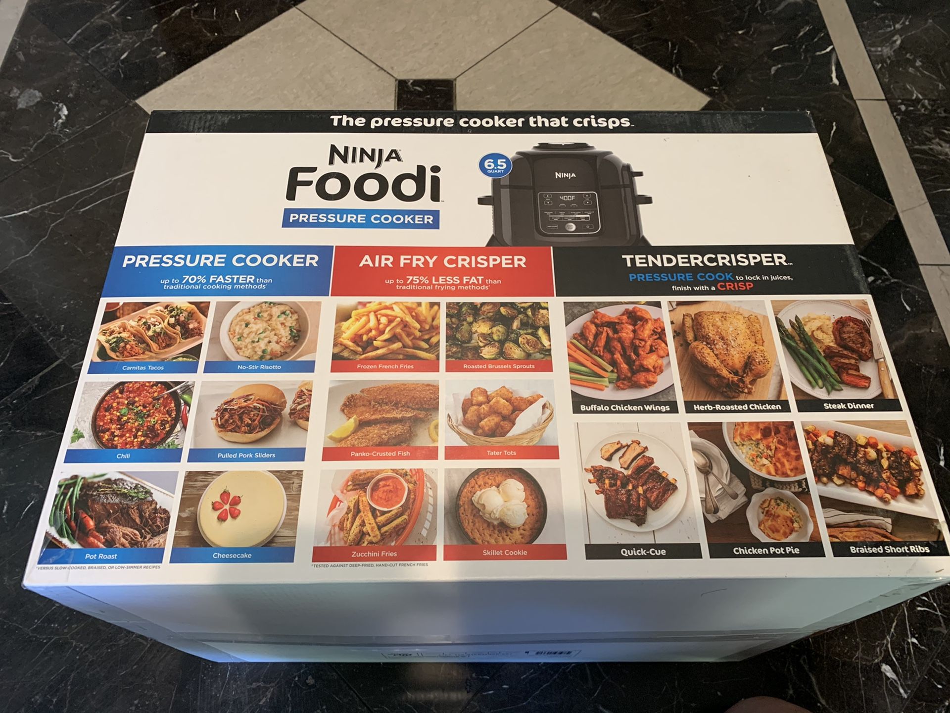 Ninja OP301 Foodi 9in1 Pressure, Slow Cooker, Air Fryer and More