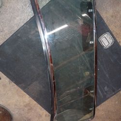 Factory Five Ford Cobra Chrome windshield frame Complete with visors and Broken Windshield MK4