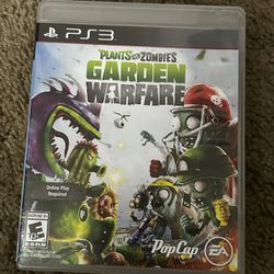 PS3 Garden Warfare 