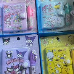 Hk Lipgloss &Lip Balm & Notebook