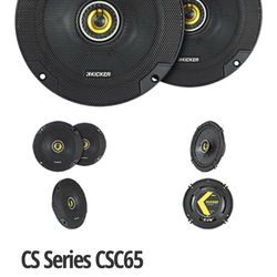 Kicker 46CSC654  6.5 Set Of 2 Speakers Brand New 