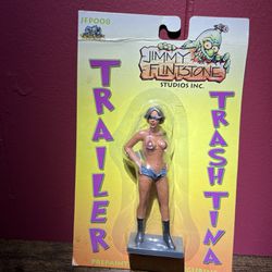 Jimmy Flintstone Trailer Trash Tina #JFP008 Tarpitoons 1:18 Figure - New