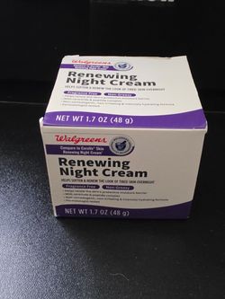 Walgreens Renewing Night Cream 1.7 oz