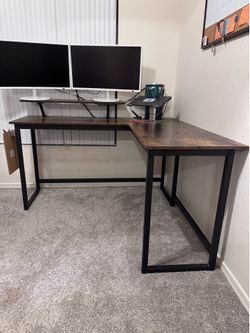 Corner work desk