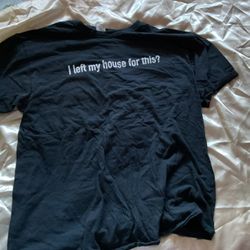 LARGE BLACK TEE