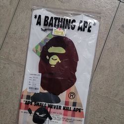 Bape x burberry T shirt white