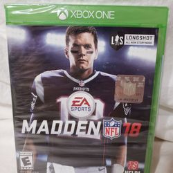 Xbox One Madden 2018 Factory Sealed