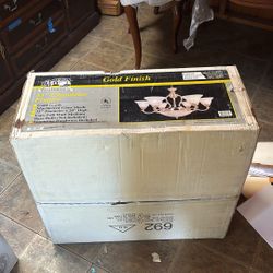 33” Chandelier Fixture Gold Finish 