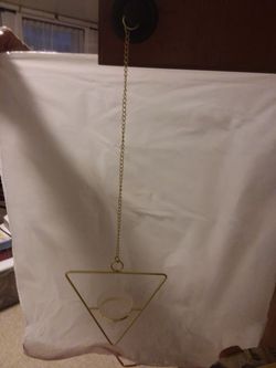 Hanging candle holder