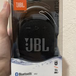 NEW JBL Clip 4 - Portable Bluetooth Speaker (Unopened)