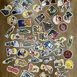 50 Stickers for $10 - Naruto
