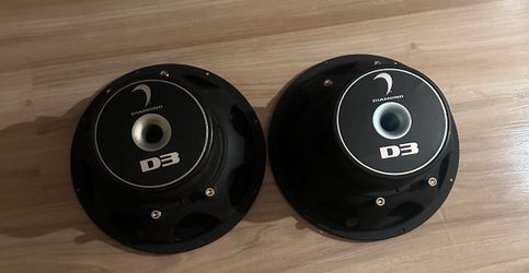 (2) 12 Inch Diamond Audio Subwoofers