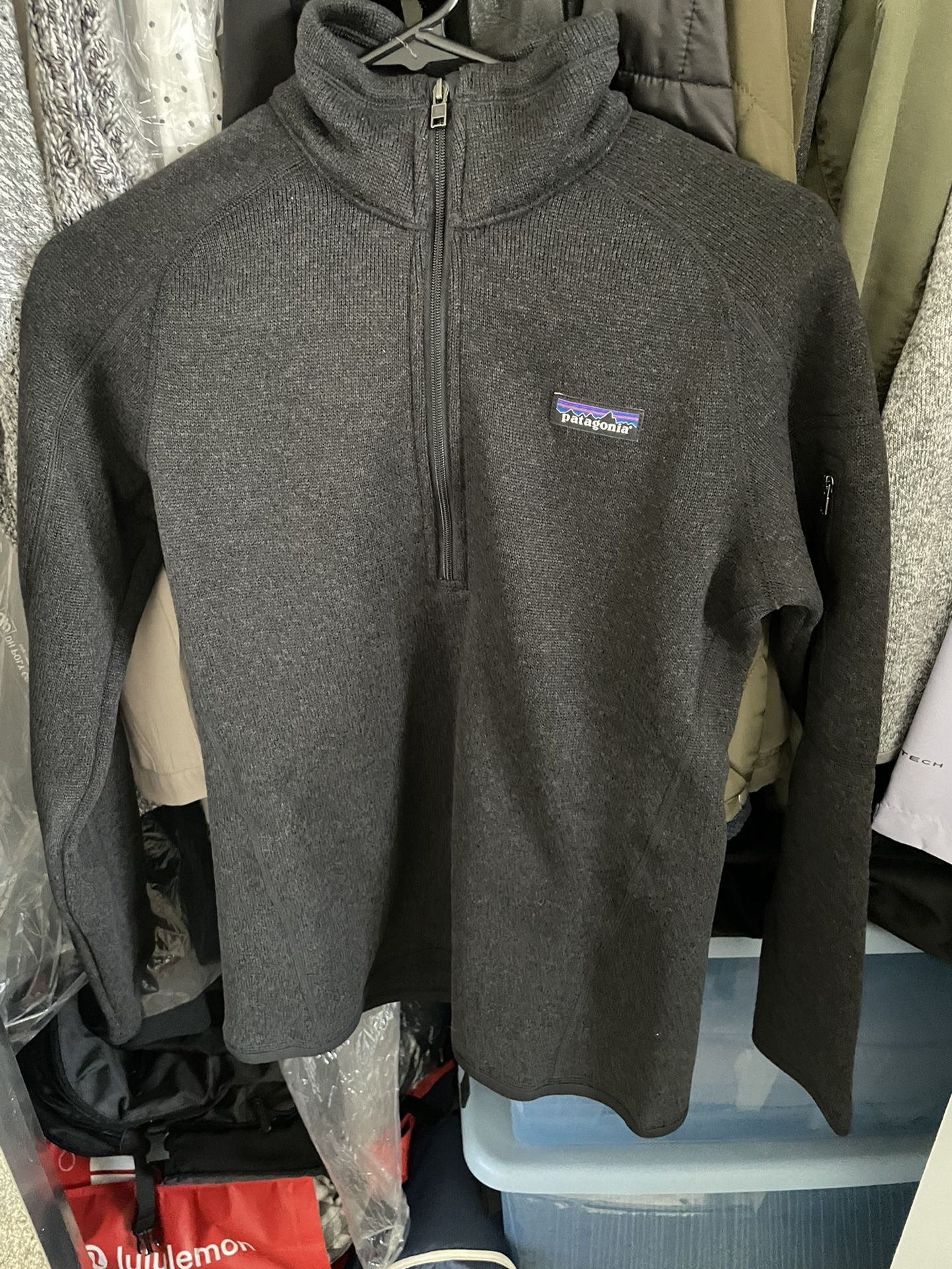 Patagonia Better Sweater Quarter Zip Pullover Women Xs