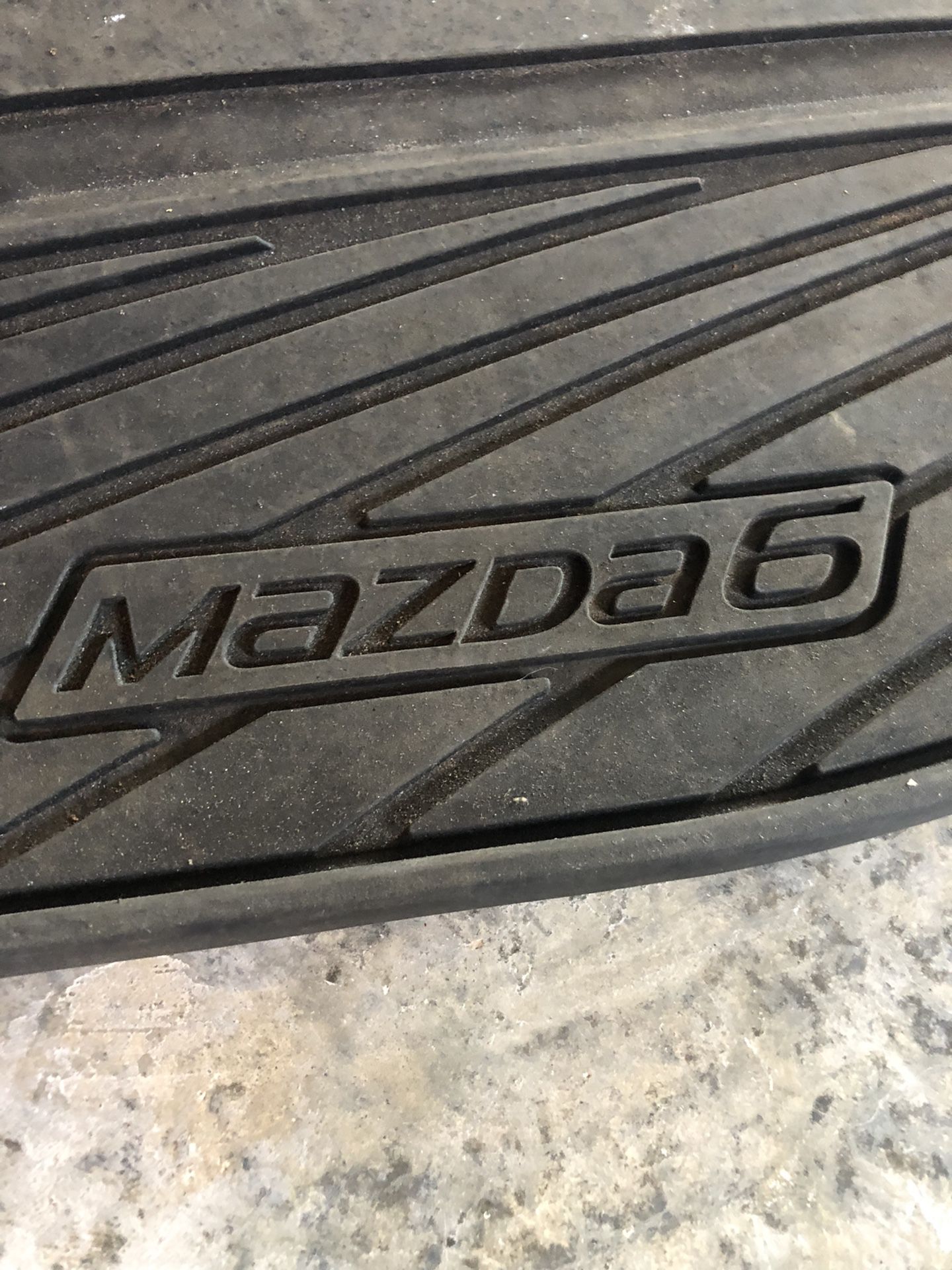 Genuine Mazda 6 2015 All Weather Floor Mats