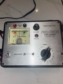 Vintage RC Battery Charger – Pro-Tech AC/DC 702