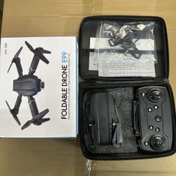 Dual camera drone, black, single battery, WiFi capability