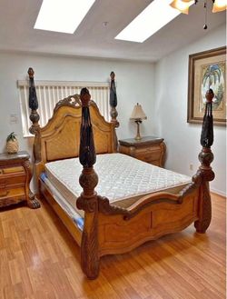 AICO Eden Bedroom Set Queen size Bedroom Set (deliver available)