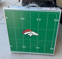 Broncos beer pong table
