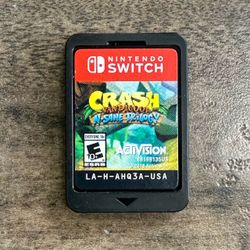 Nintendo Switch Crash Bandicoot N Sane Trilogy Video Game