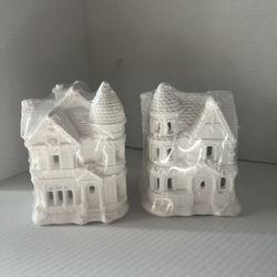 Creative Crafts TIFFANY HOUSE SE186 And SE160 Village California Creations NEW