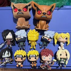 Naruto Funko Pops Lot